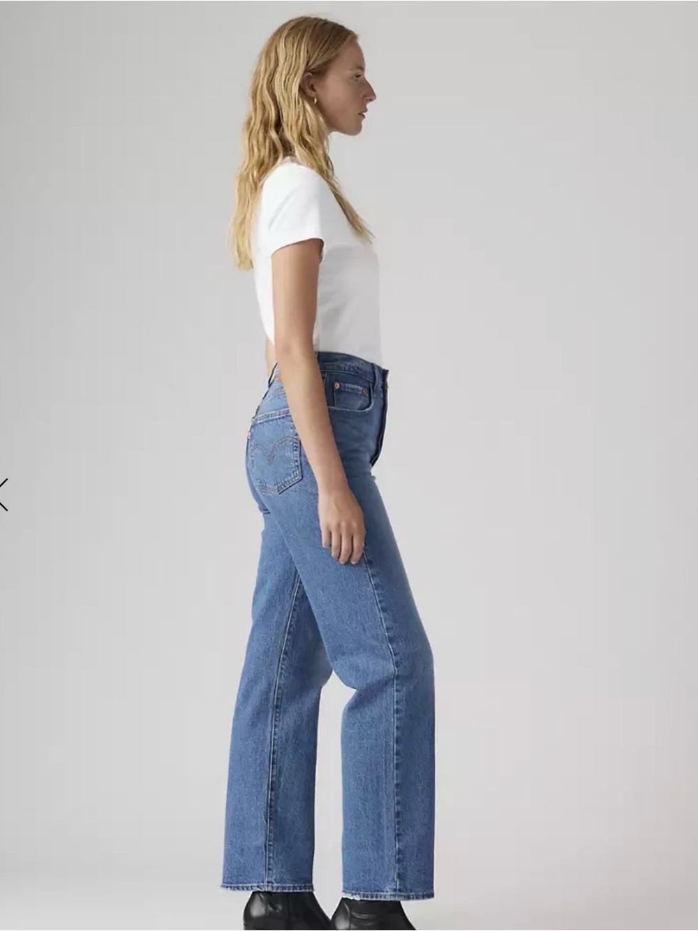 Levi’s ribcage straight leg jeans sz16W - Picture 3 of 8